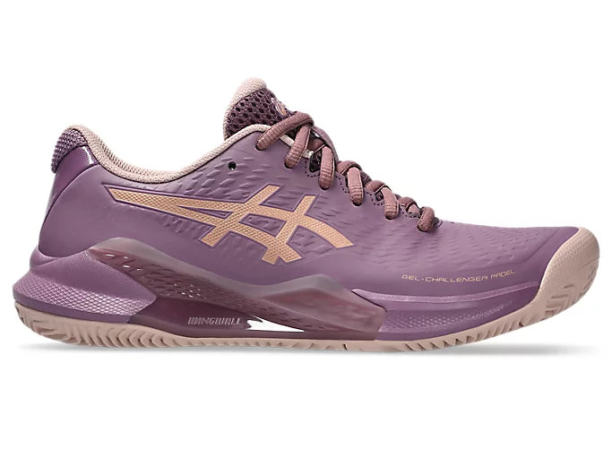 GEL CHALLENGER 14 PADEL DARK UBE/ROSE GOLD