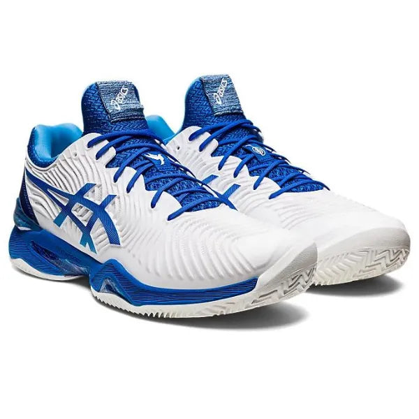 ASICS COURT FF NOVAK WHITE/TUNA BLUE