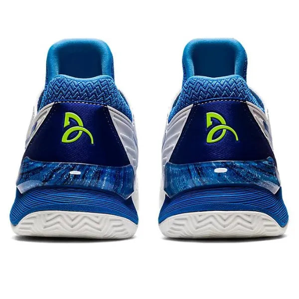 ASICS COURT FF NOVAK WHITE/TUNA BLUE