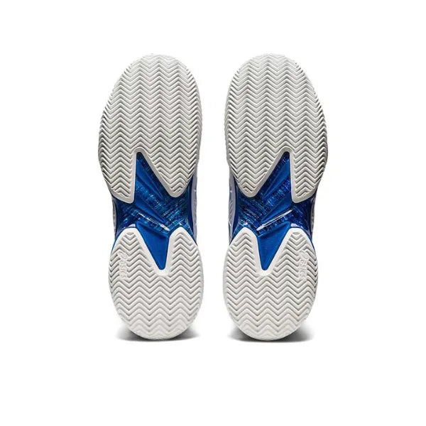 ASICS COURT FF NOVAK WHITE/TUNA BLUE