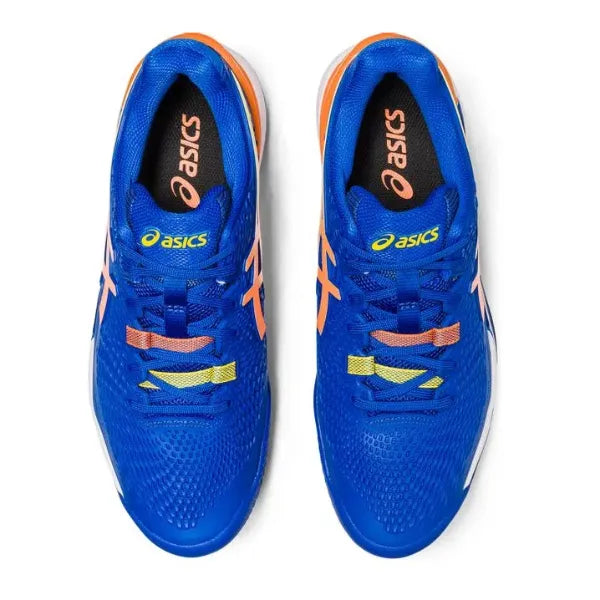 ASICS GEL RESOLUTION 9 CLAY TUNA BLUE/SUN PEACH