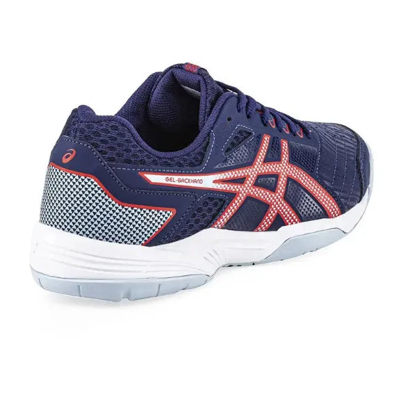 ASICS GEL BACKHAND DIVE BLUE RED/ALERT
