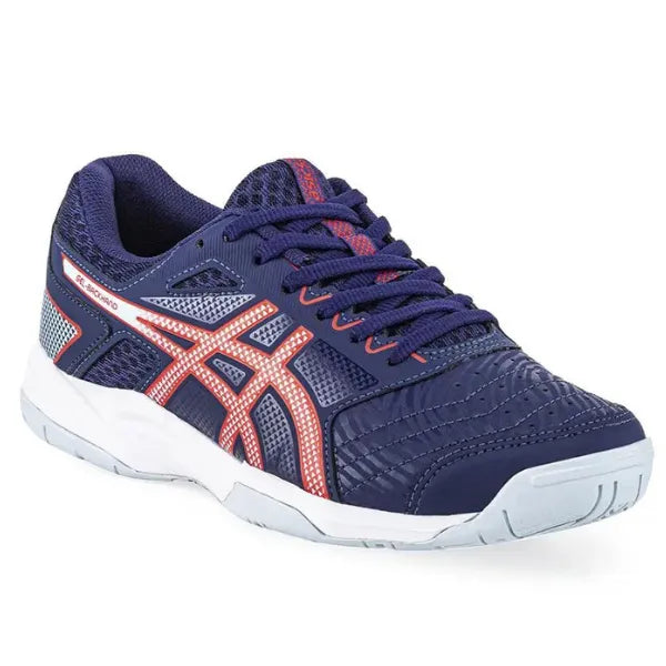 ASICS GEL BACKHAND DIVE BLUE RED/ALERT