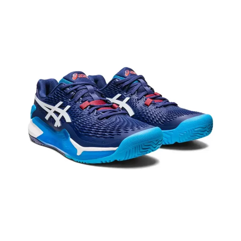GEL RESOLUTION 9 PADEL INDIGO BLUE/WHITE