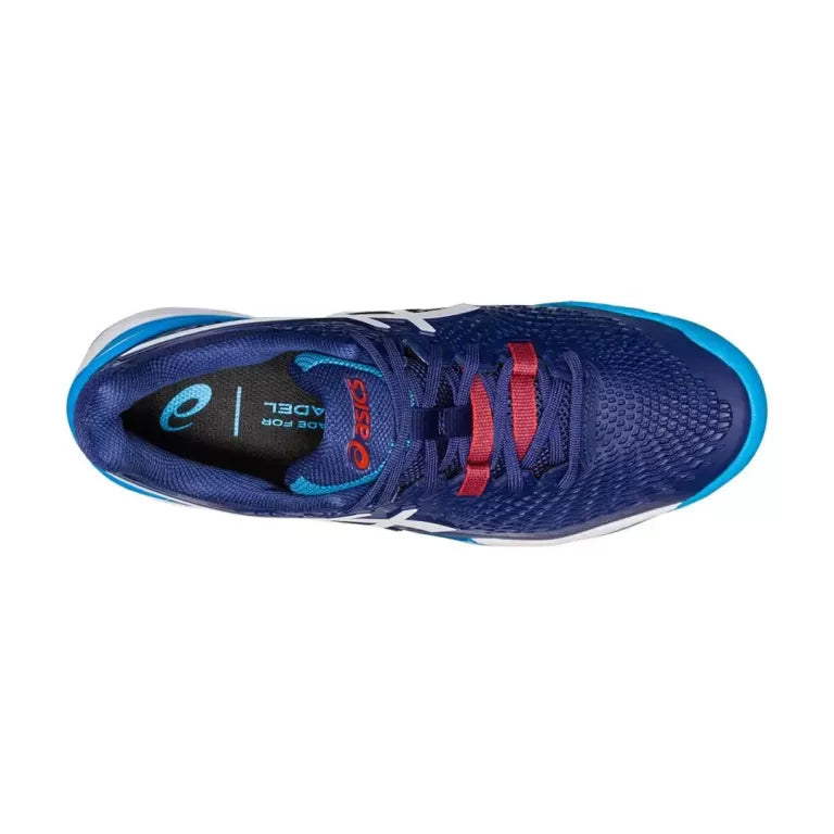 GEL RESOLUTION 9 PADEL INDIGO BLUE/WHITE