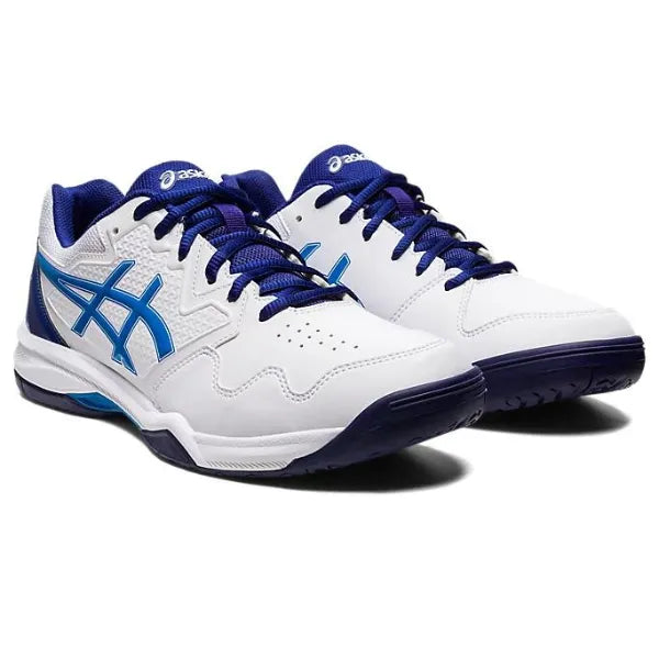 ASICS GEL DEDICATE 7 WHITE/ELECTRIC BLUE