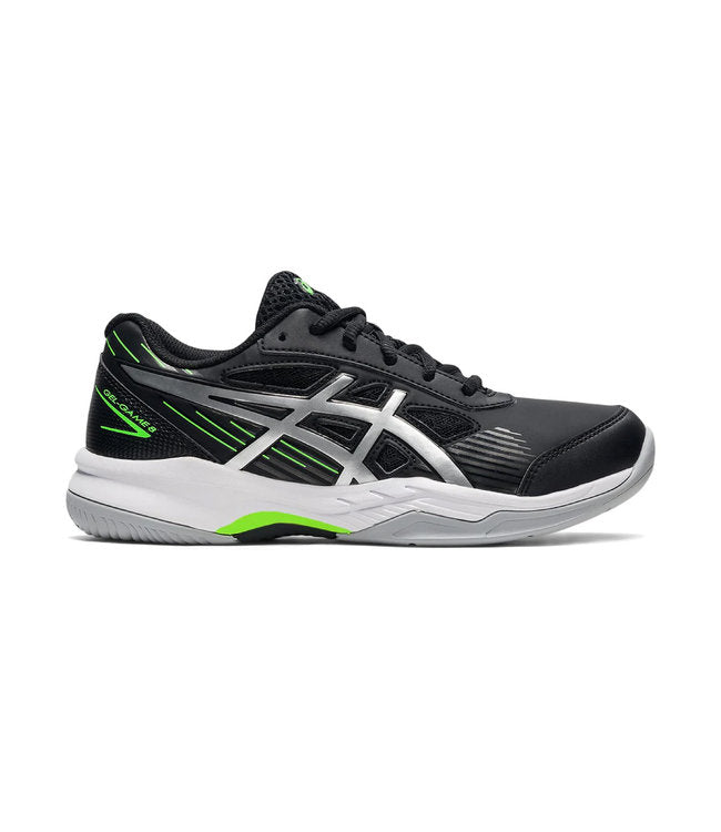 ASICS GEL-GAME 8 GS KIDS SHOE - BLACK/PURE SILVER