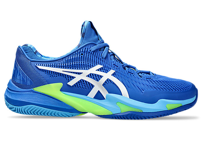 ASICS COURT FF 3 NOVAK CLAY TUNA BLUE/WHITE