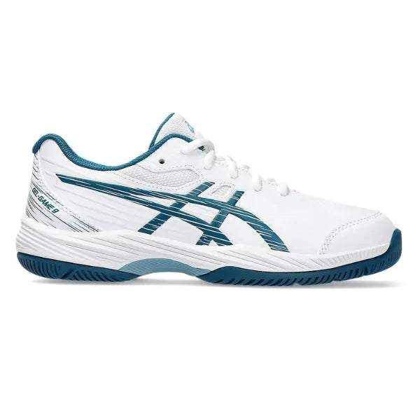 ASICS GEL GAME 9 GS WHITE RESTFUL TEAL